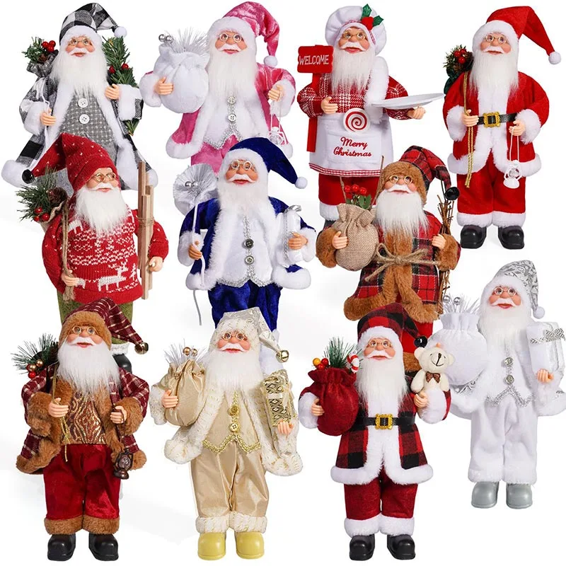 Deluxe stehende Weihnachtsmannfiguren